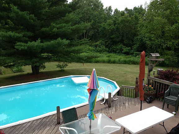 Deck/pool/large back yard
