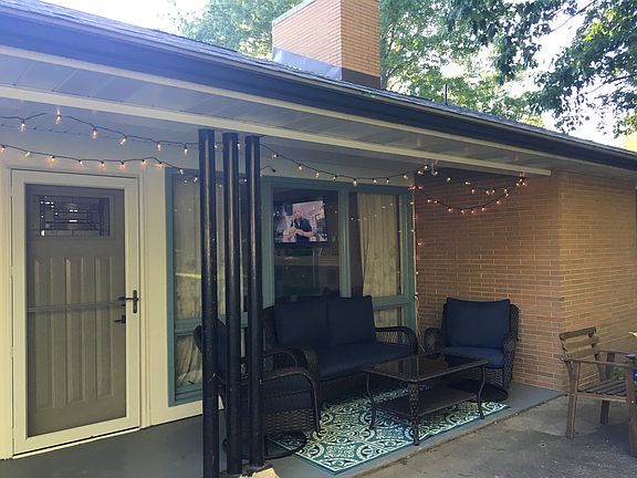 Covered patio