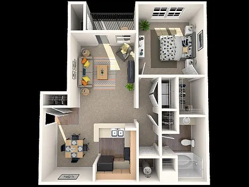 Floor plan Westminster Renovated