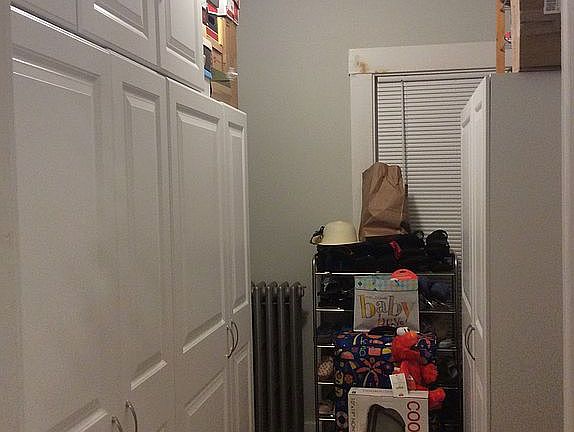 Lots of new closet space
