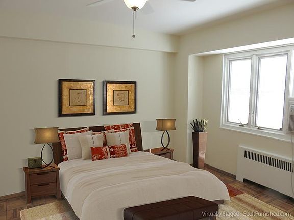 Bedroom - sample furniture arrangement
