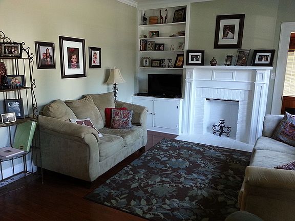 living room built-in