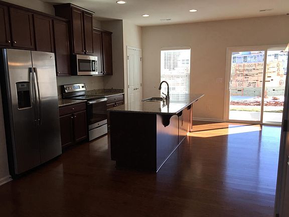 view of kitchen from living area