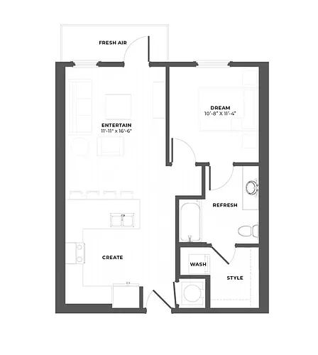 Floor plan A1
