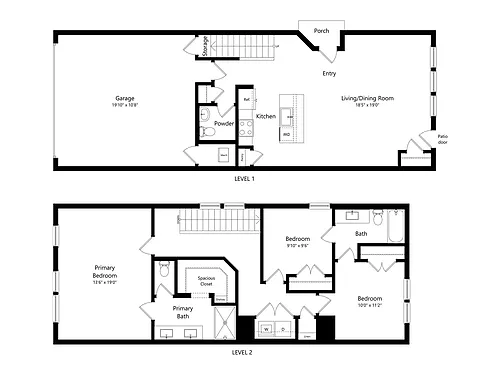Floor plan TH-H
