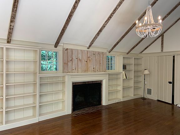 Great room with fireplace