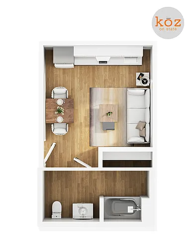 Floor plan Studio C
