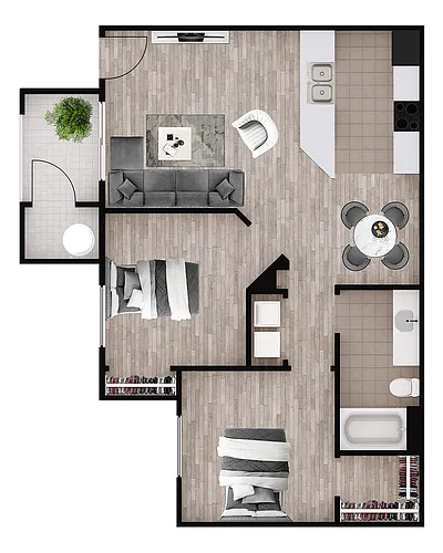 Floor plan Cactus Ridge