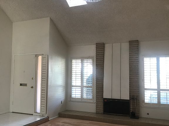 Front door, front windows