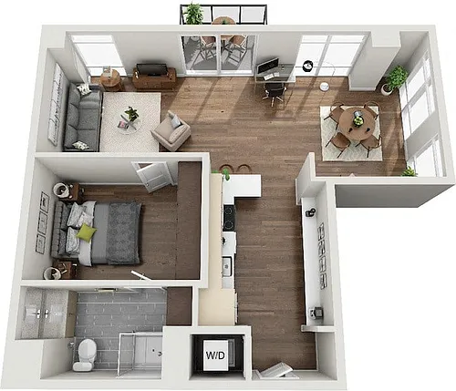 Floor plan Darcy