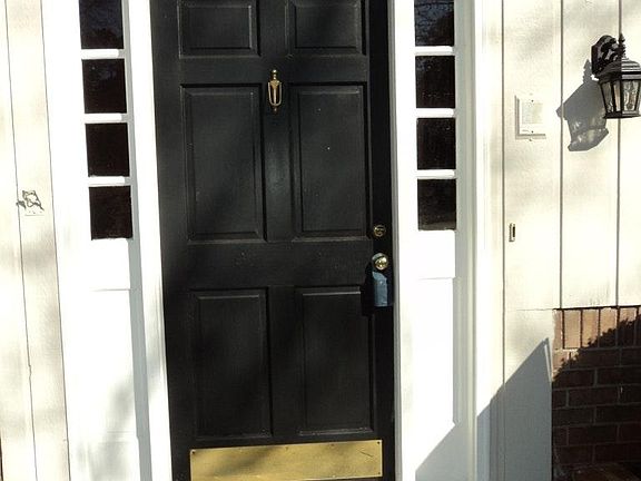Outside Front Door
