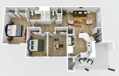 Floor plan 3 Bedroom