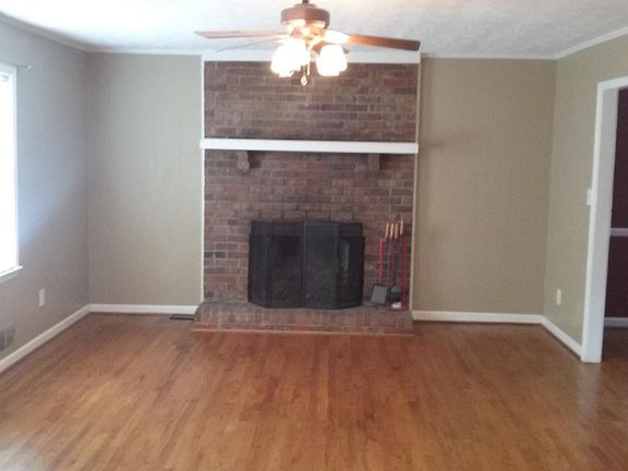 Fireplace in Great room.