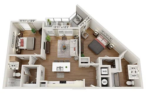 Floor plan B3