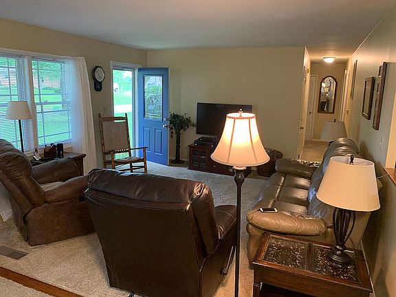 Large open living room