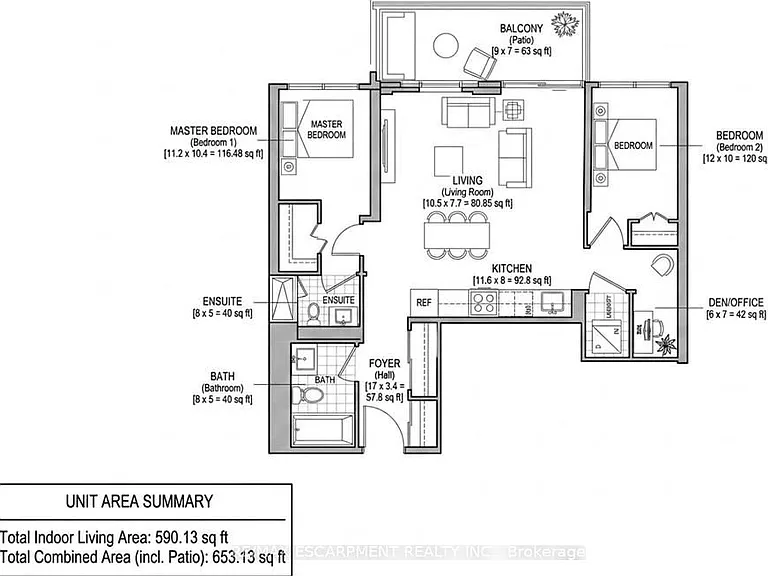 509 Dundas St W #616 — Photo 35