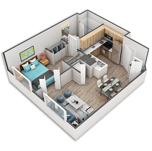 Floor plan Douglas Platinum