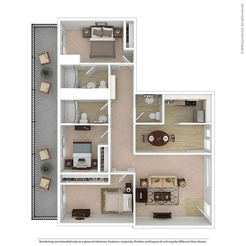Floor plan The Bellagio