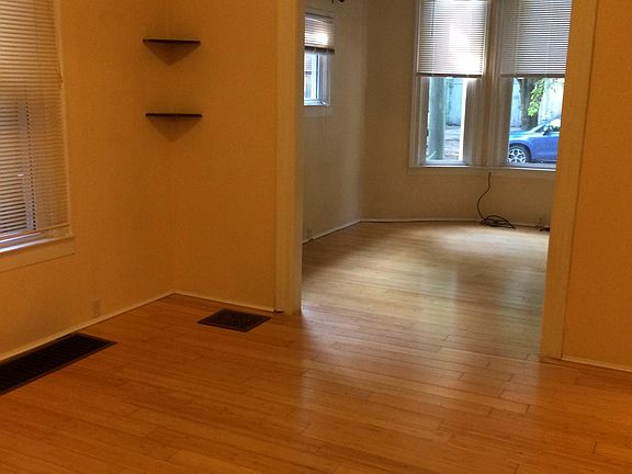 Dining room view towards living room, view 1.