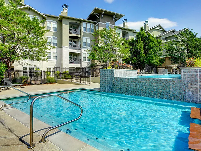 Resort-Inspired Pool with Sundeck & Spa