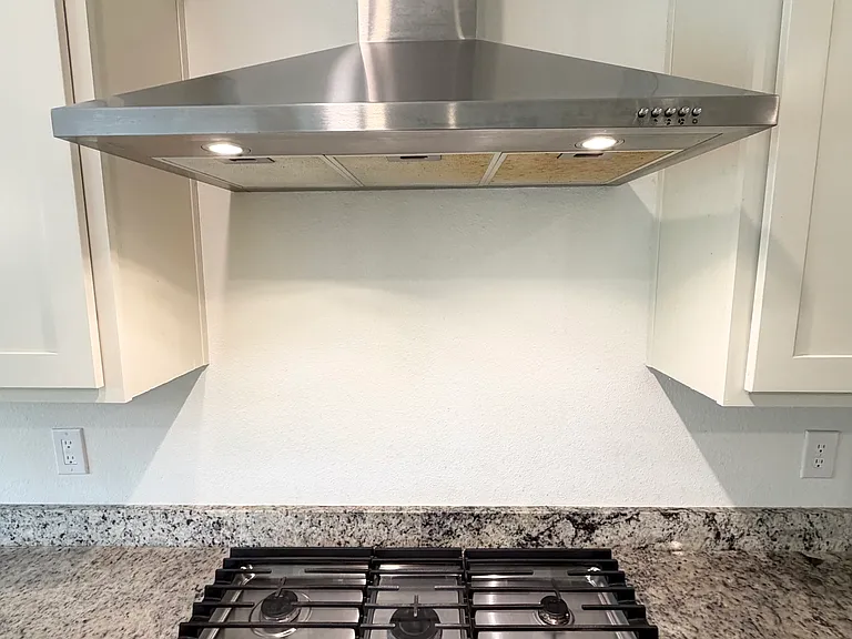 Gas Stove Top & the Hood