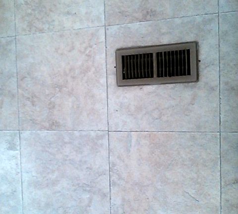 Kitchen flooring and Vent 