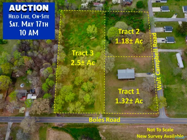 TRACT 3 Boles Rd, Hazel Green, AL 35750
