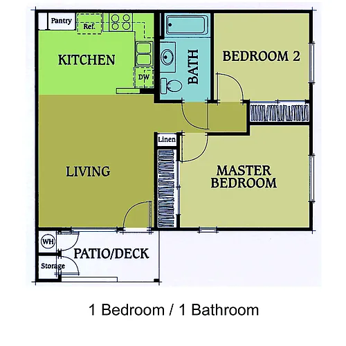 Floor plan 2 Bedroom