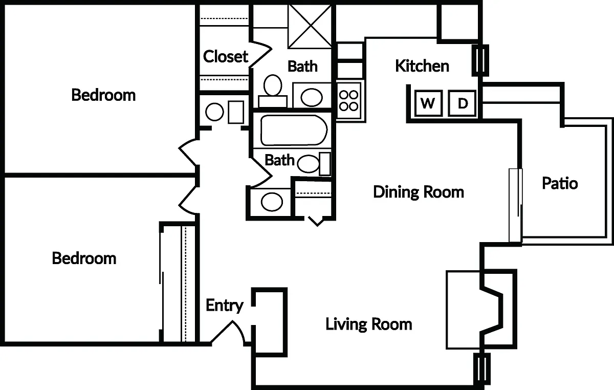 Floor plan B2