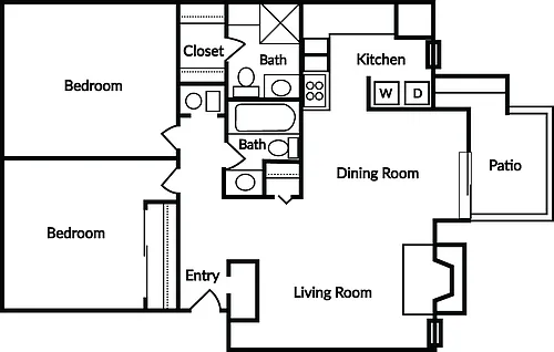 Floor plan B2
