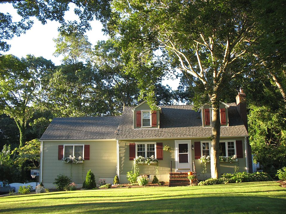 Front, looking S