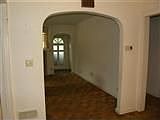 Curved doorways add to the architectural interest