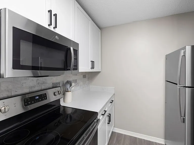 Stainless Steel Appliances and Urban Quartz Countertops