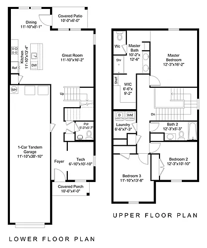 Floor plan Monroe