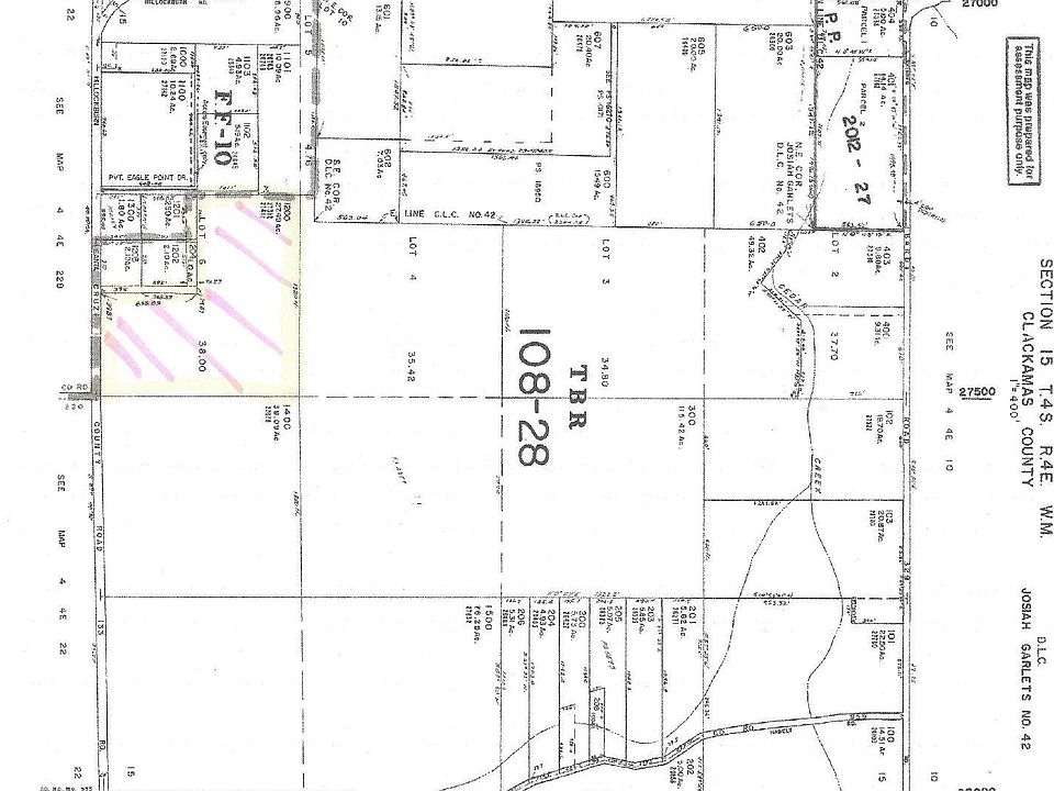 map of property