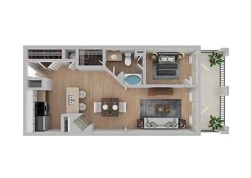 Floor plan Dogwood | Renovated