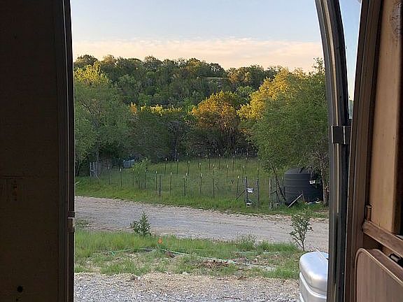 View from trailer / pad