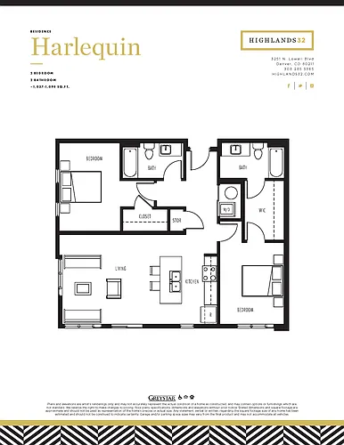 Floor plan Harlequin