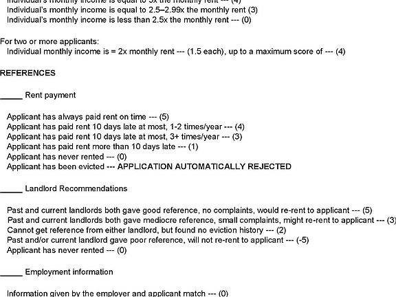 Criteria pg 2