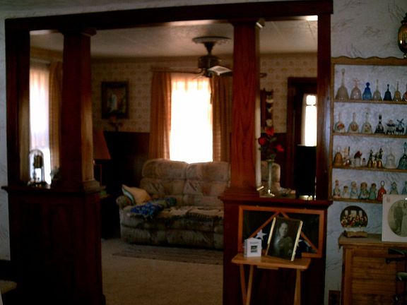 View from oversize foyer