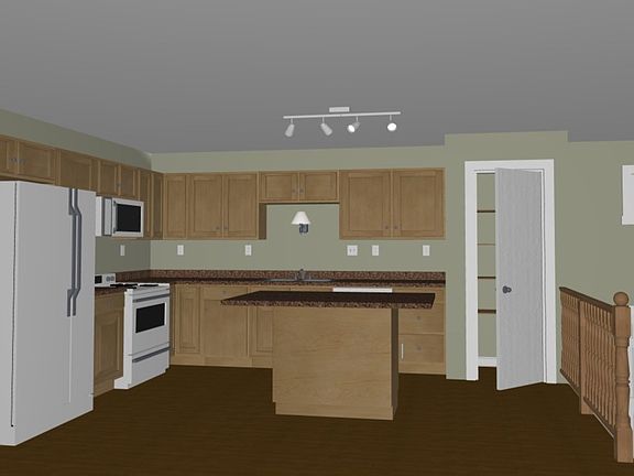 Kitchen w Island