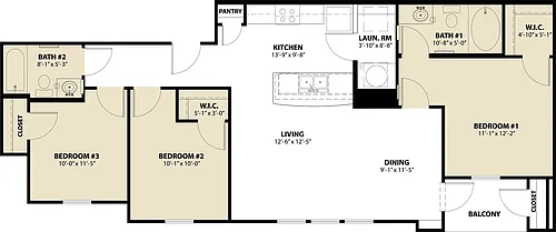 Floor plan C