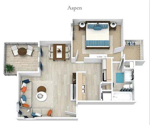 Floor plan Aspen