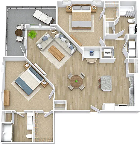 Floor plan Thatcher