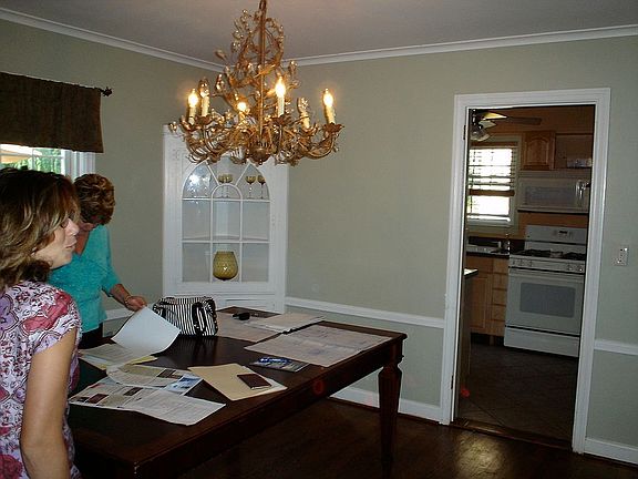 Built in's in Dining room