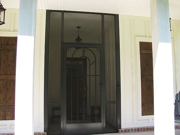 Porch view of front entry 