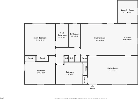 3 bed, 2.0 bath, 1450 sqft, $1,425 — Photo 2