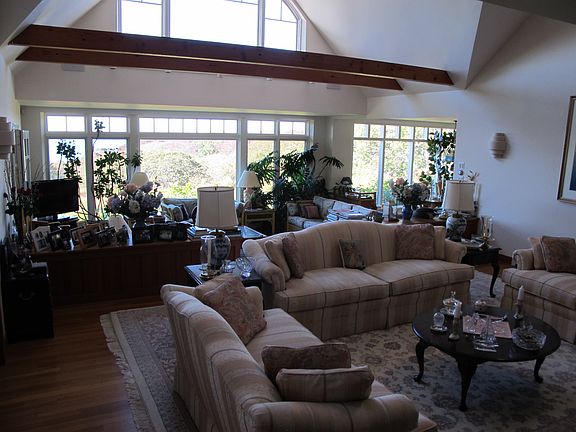 Living room from fireplace