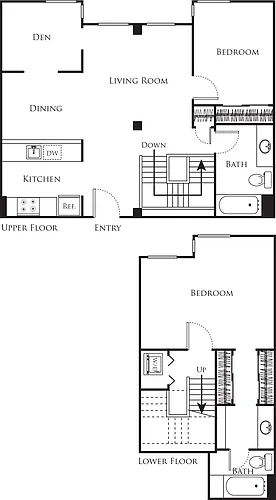 Floor plan 2A - Posh with Den