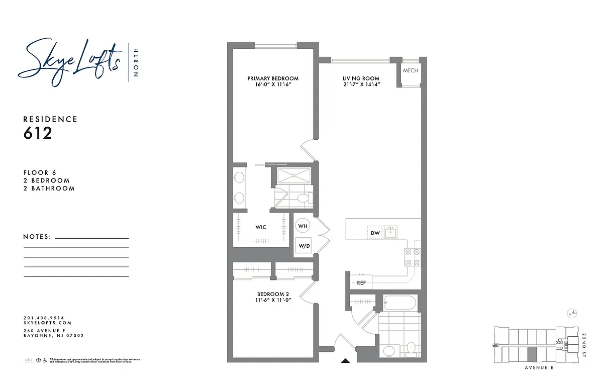 Floor plan 612